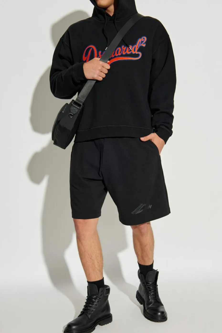 Dsquared2 BLACK Sweatshirt with print