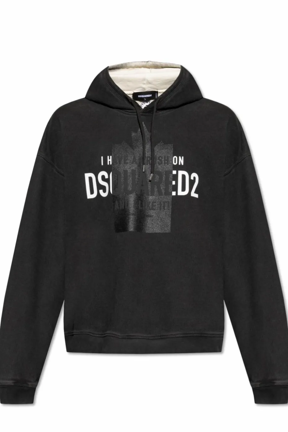 Dsquared2 BLACK Sweatshirt with logo