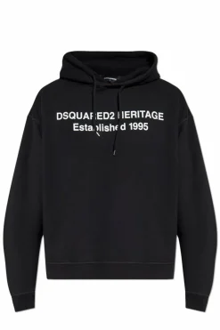 Dsquared2 BLACK Sweatshirt with print