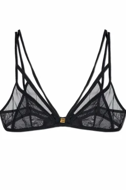 Dsquared2 BLACK Transparent bra