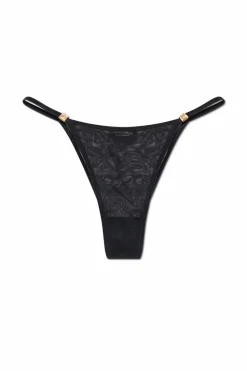 Dsquared2 BLACK Transparent panties