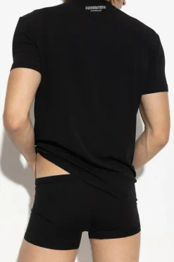 Dsquared2 BLACK T-shirt from the 'Underwear' collection