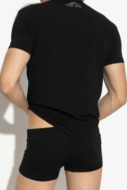 Dsquared2 BLACK T-shirt from the `Underwear` collection