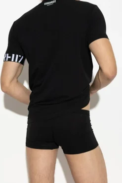 Dsquared2 BLACK T-shirt from the 'Underwear' collection
