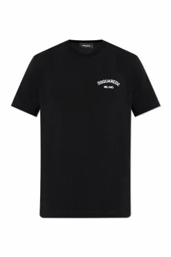 Dsquared2 BLACK T-shirt with logo