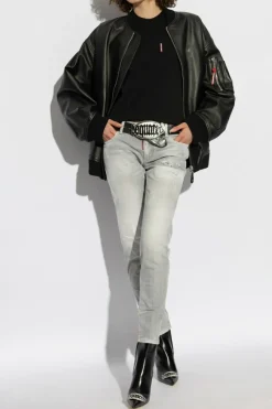 Dsquared2 BLACK T-shirt with pocket