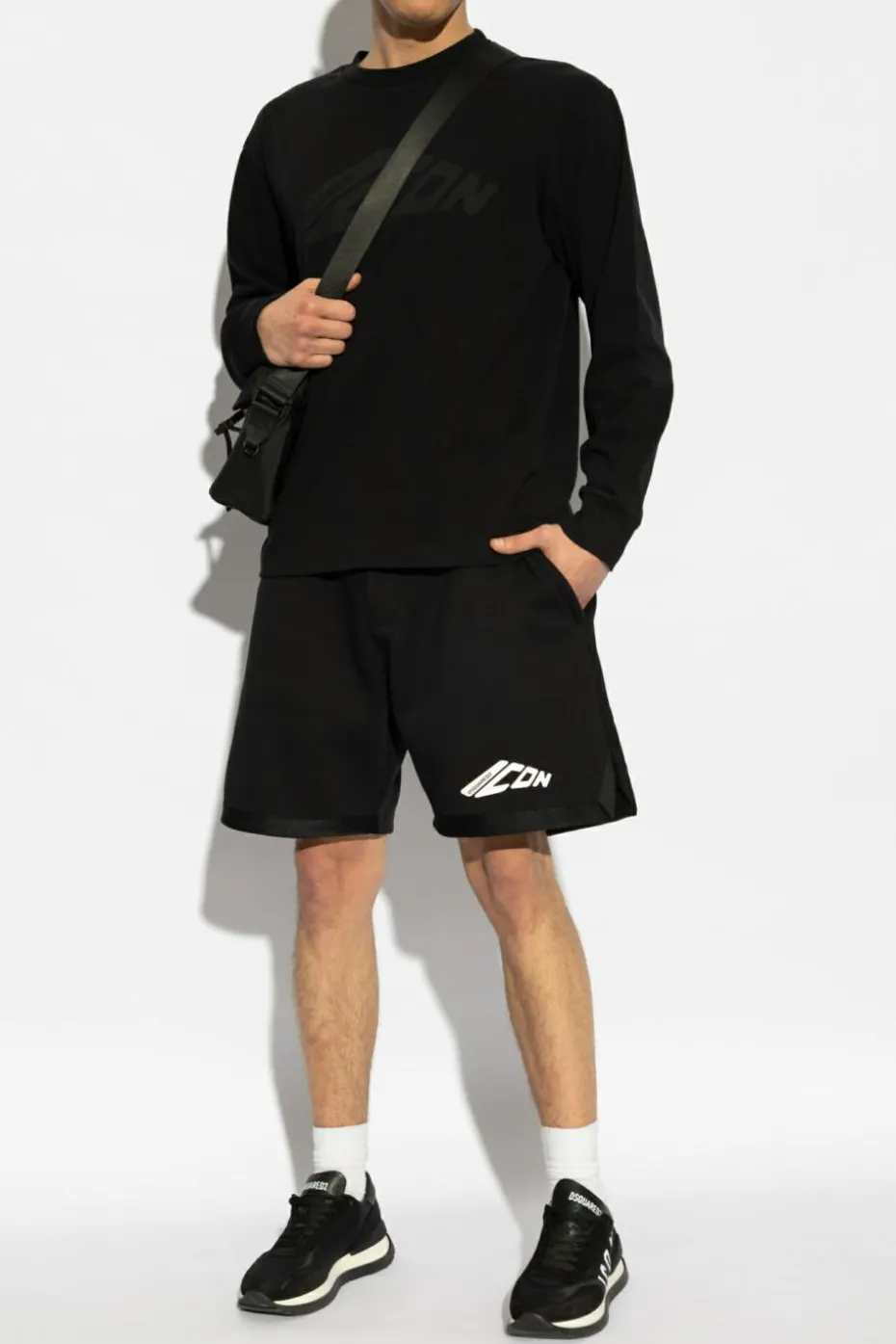 Dsquared2 BLACK T-shirt with logo