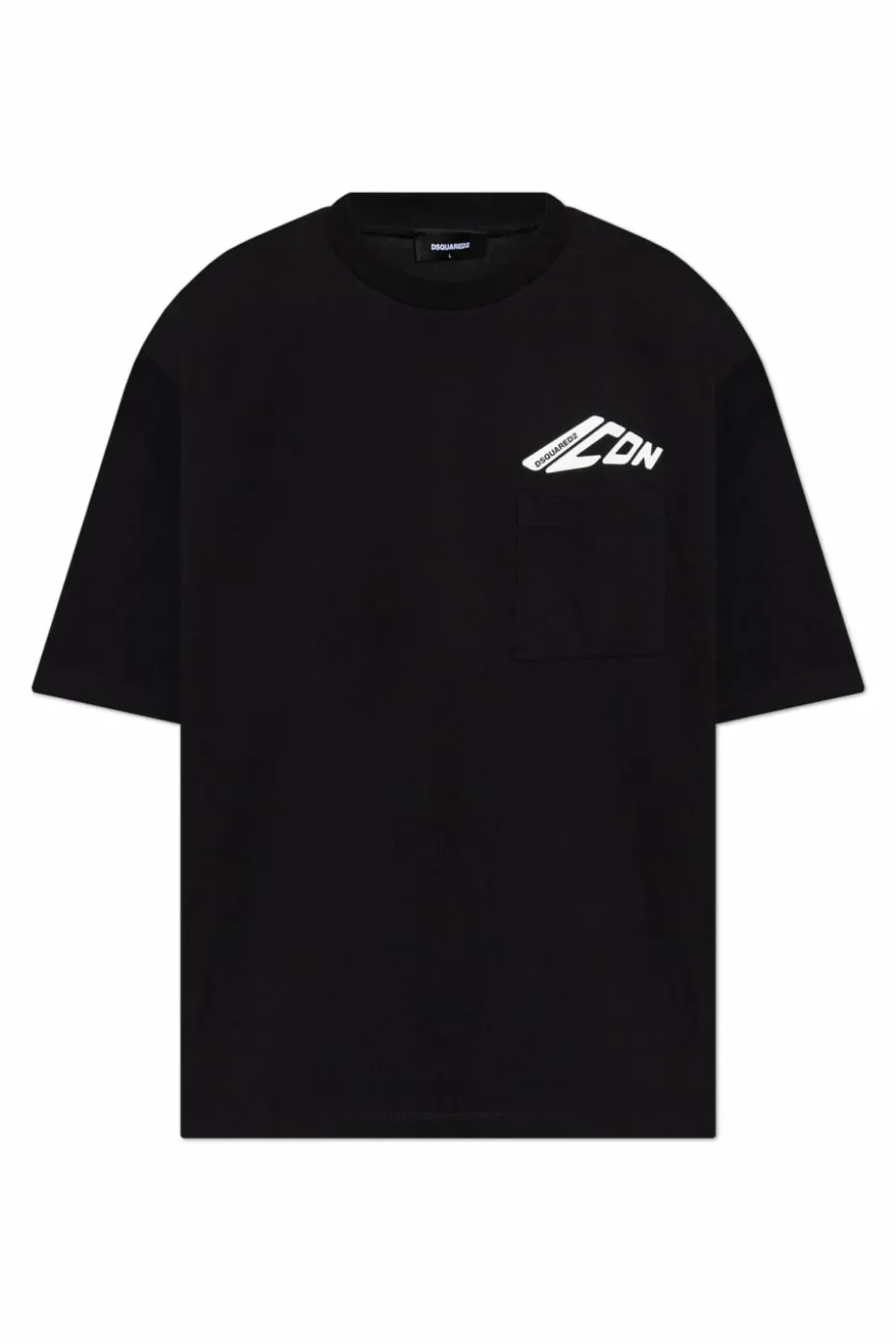 Dsquared2 BLACK T-shirt with logo