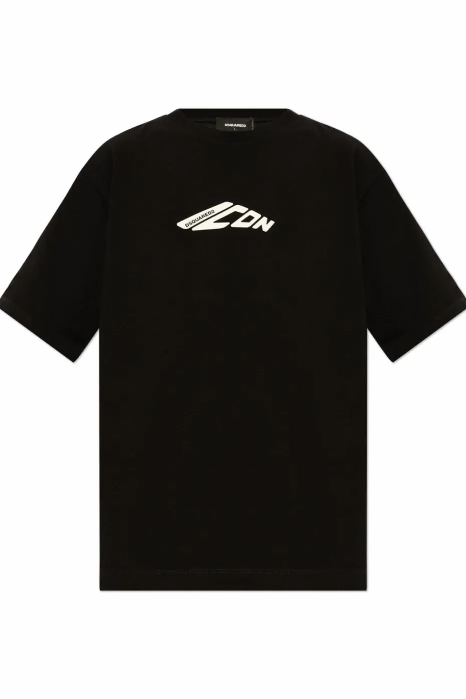 Dsquared2 BLACK T-shirt with logo