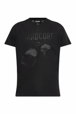 Dsquared2 BLACK T-shirt with print