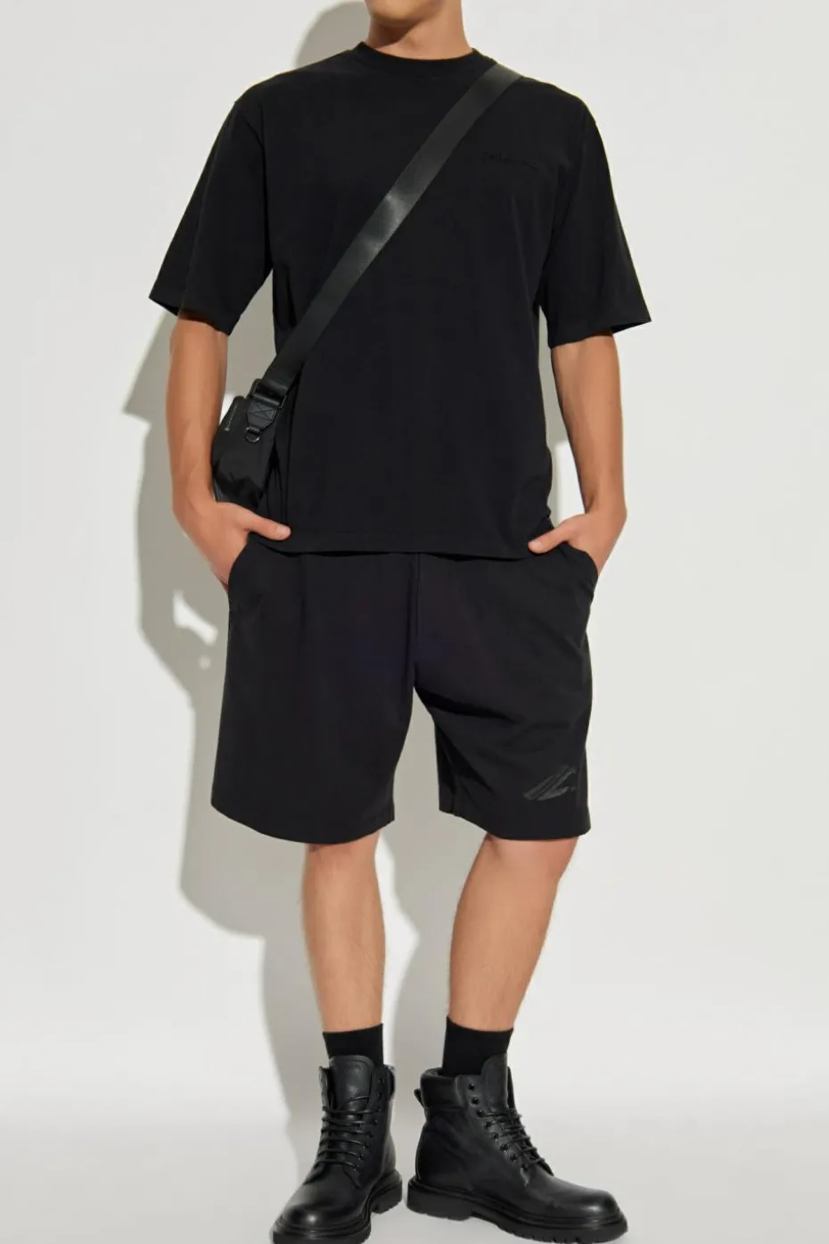 Dsquared2 BLACK T-shirt with logo