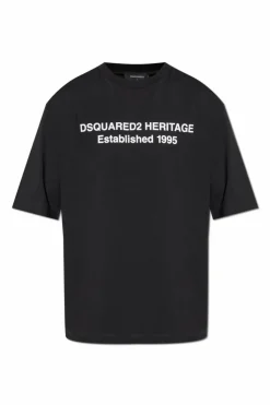 Dsquared2 BLACK T-shirt with print