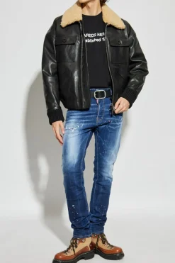 Dsquared2 BLACK T-shirt with print