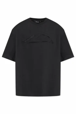 Dsquared2 BLACK T-shirt with logo