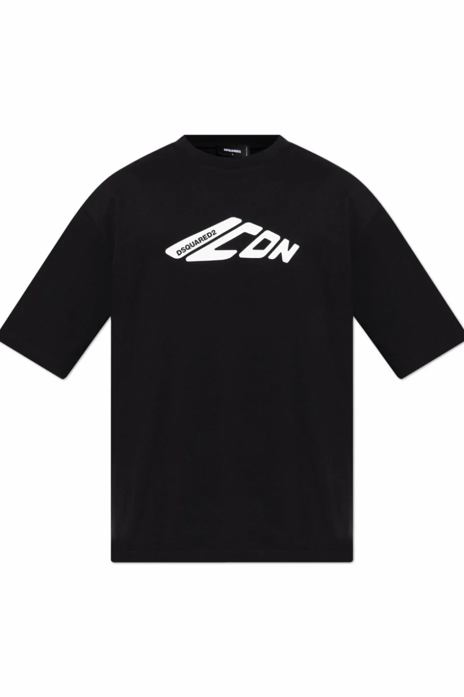Dsquared2 BLACK T-shirt with logo