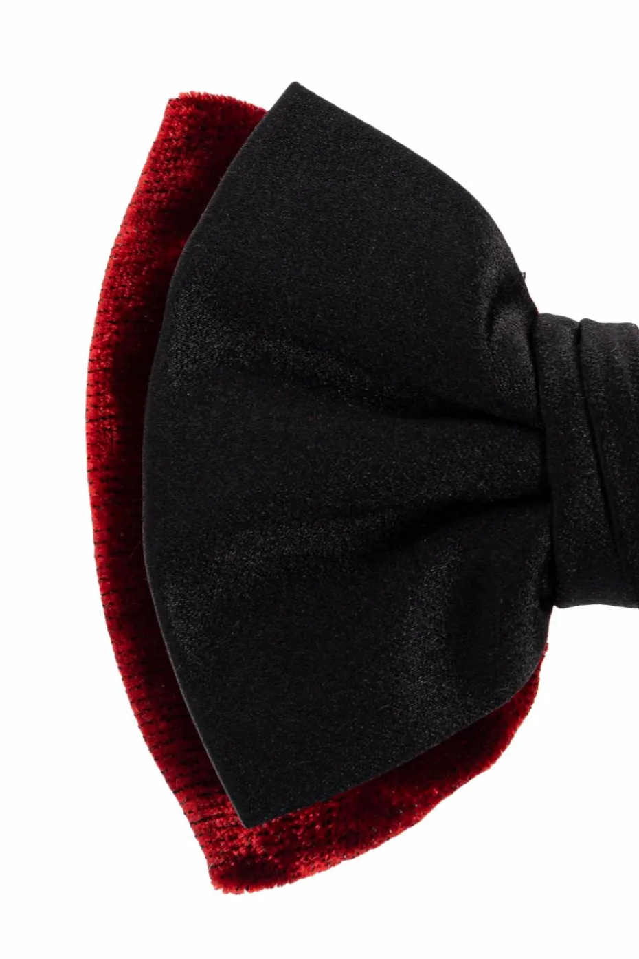 Dsquared2 BLACK Velvet bow tie