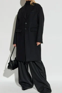 Dsquared2 BLACK Wool coat