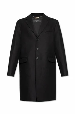 Dsquared2 BLACK Wool coat