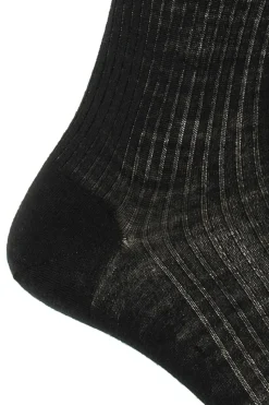 Dsquared2 BLACK Wool logo socks