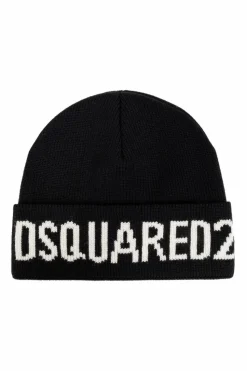 Dsquared2 BLACK Woolen hat