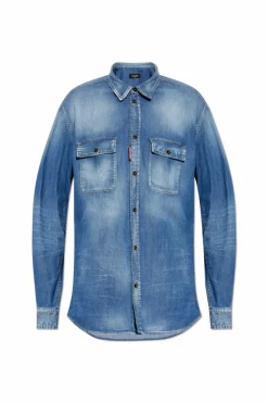 Dsquared2 BLUE Denim shirt