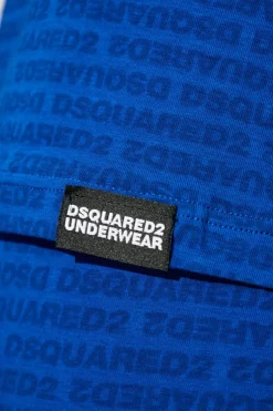 Dsquared2 BLUE Set: boxers and t-shirt from the Underwear collection