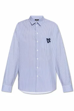 Dsquared2 BLUE Shirt capsule `Summer Lovers`