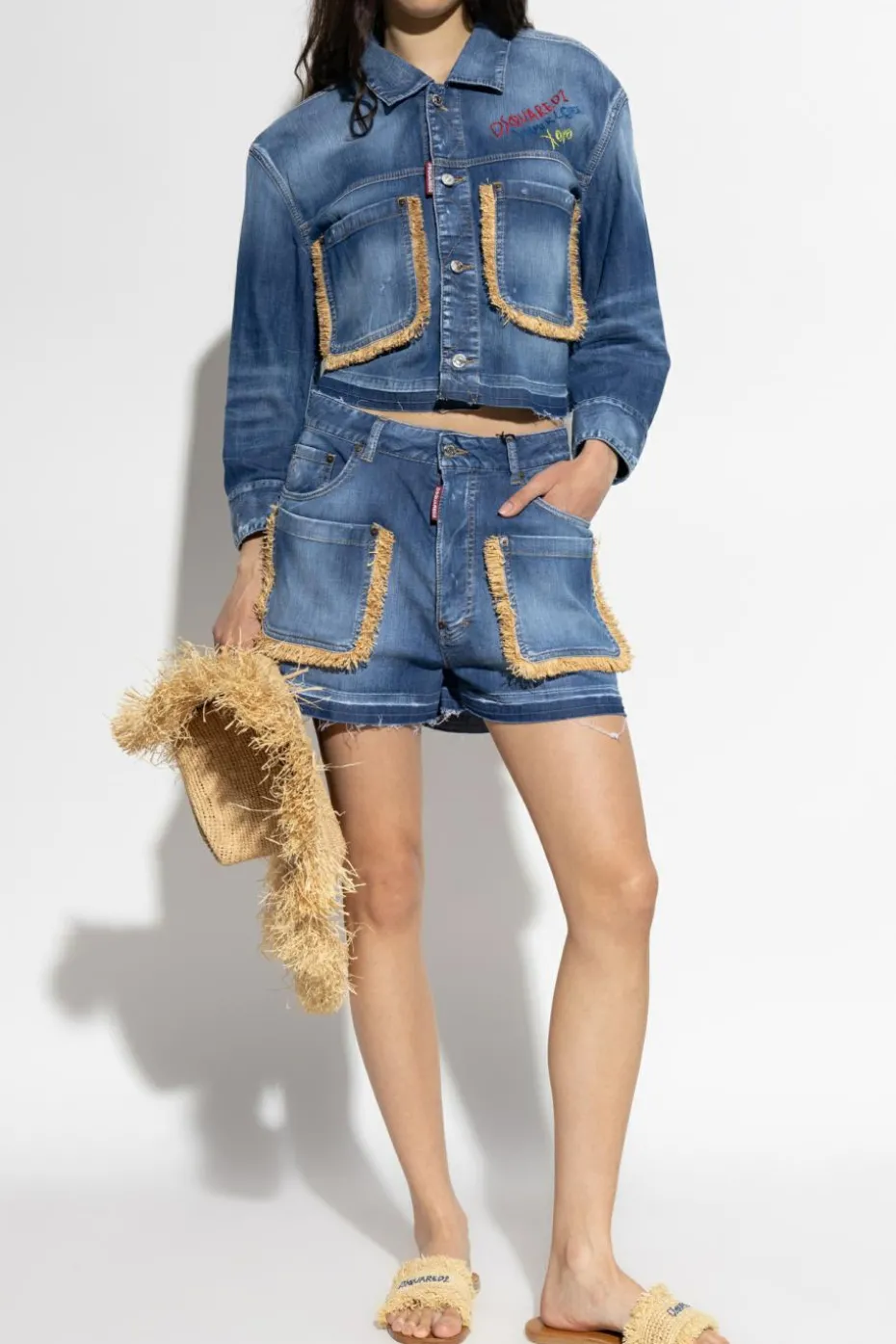 Dsquared2 BLUE Shorts capsule `Summer Lovers`