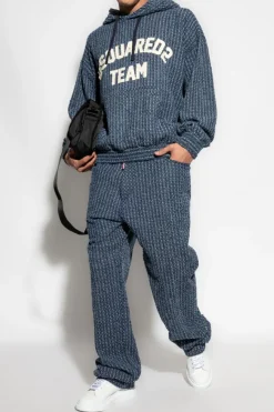 Dsquared2 BLUE Sweatshirt with logo