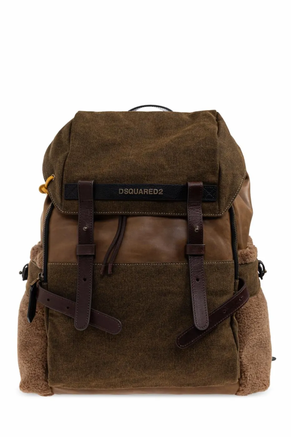 Dsquared2 BROWN Backpack with logo