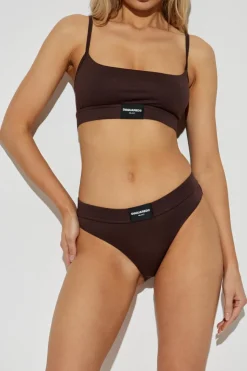 Dsquared2 BROWN Briefs with logo