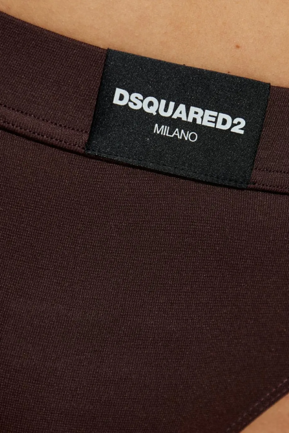 Dsquared2 BROWN Briefs with logo
