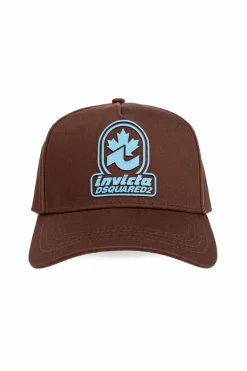 Dsquared2 BROWN Capsule hat 'Invicta'
