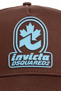 Dsquared2 BROWN Capsule hat 'Invicta'