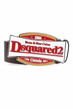 Dsquared2 BROWN Leather belt