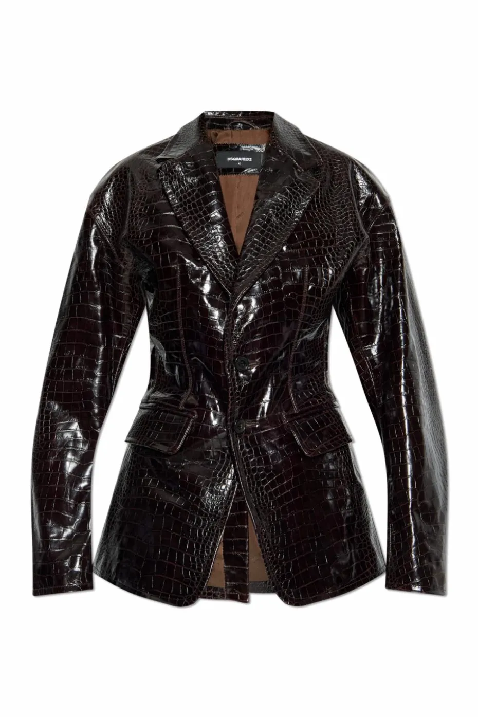 Dsquared2 BROWN Leather jacket