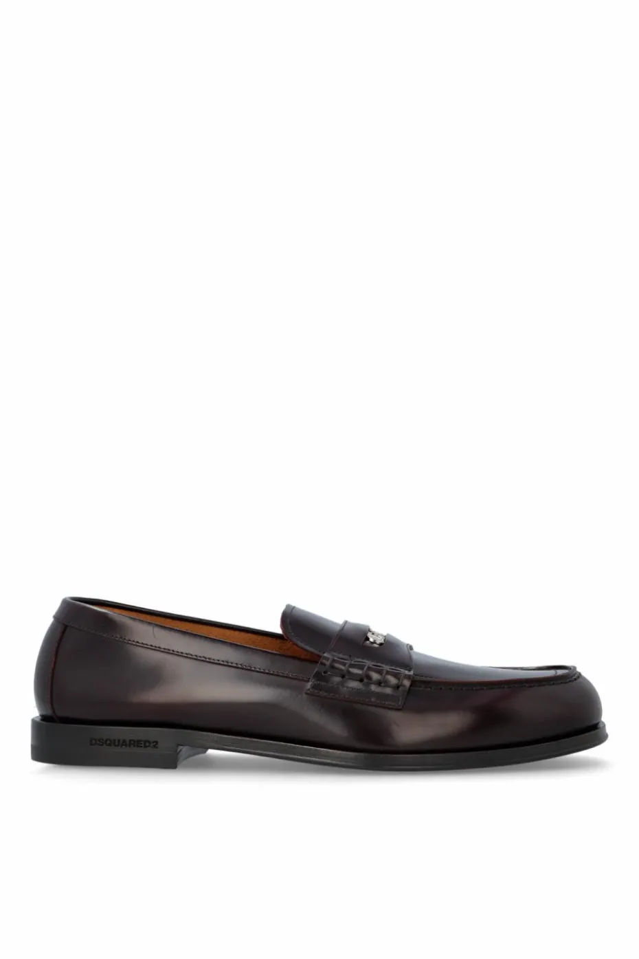 Dsquared2 BROWN Leather loafers