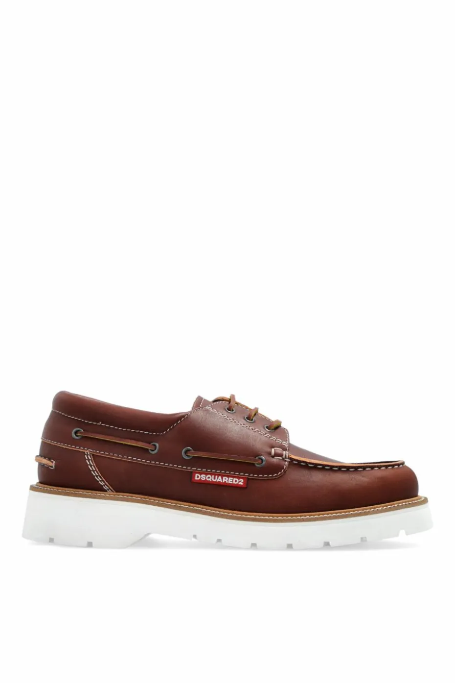 Dsquared2 BROWN Leather shoes