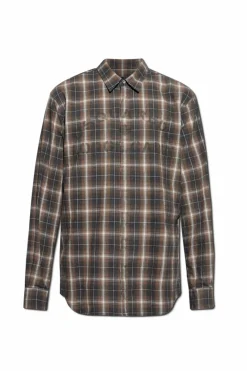 Dsquared2 BROWN Plaid Shirt