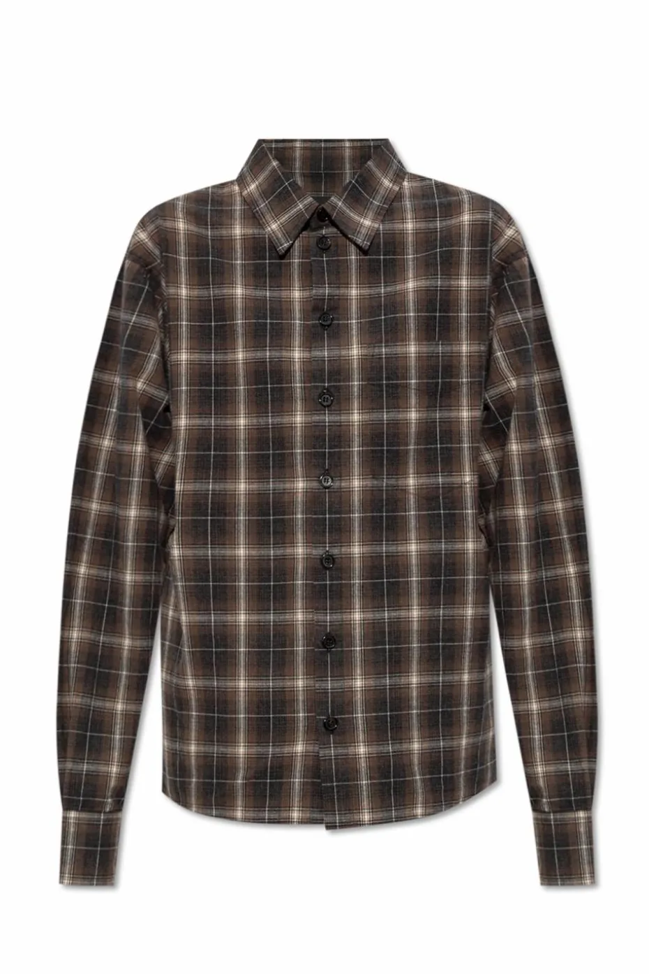 Dsquared2 BROWN Shirt with check pattern