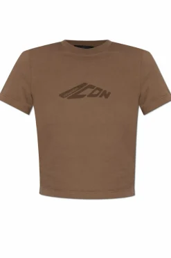 Dsquared2 BROWN T-shirt with logo