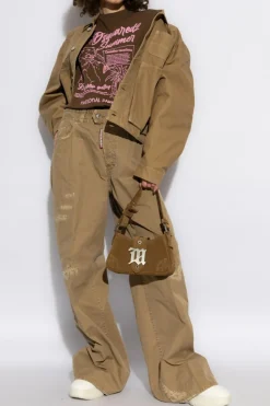 Dsquared2 BROWN T-shirt with logo