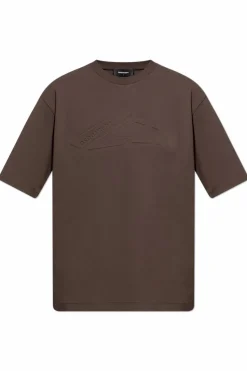 Dsquared2 BROWN T-shirt with logo