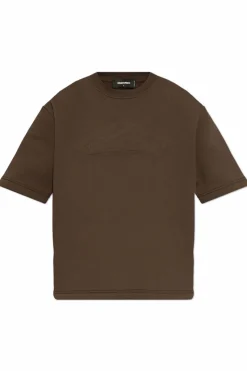 Dsquared2 BROWN T-shirt with logo