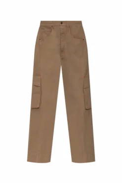 Dsquared2 BROWN Wide trousers