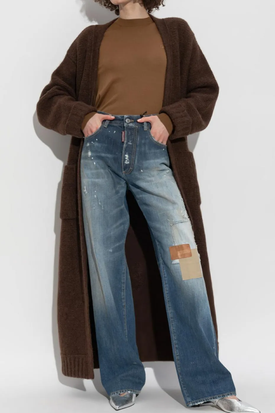 Dsquared2 BROWN Wool sweater