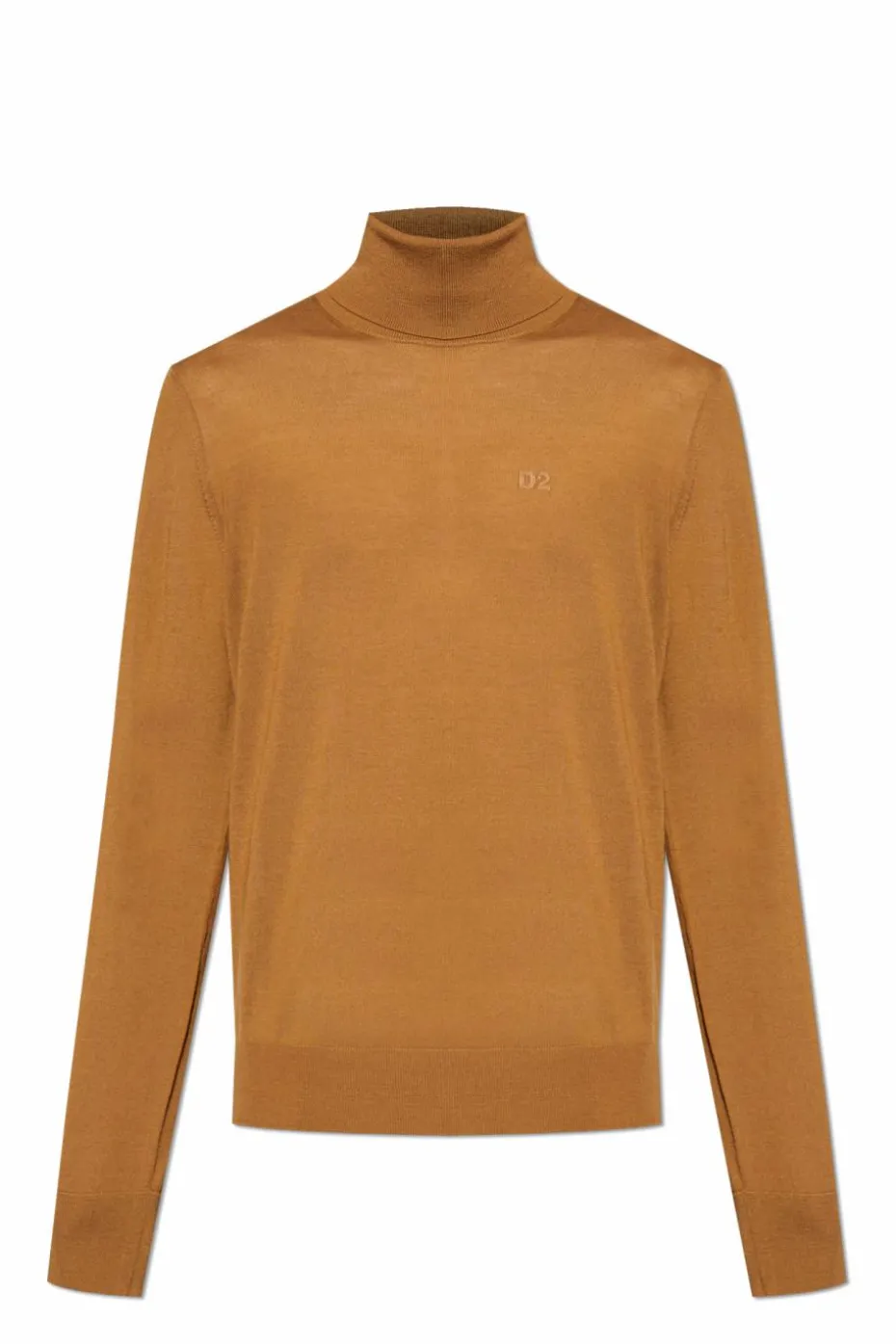 Dsquared2 BROWN Wool turtleneck