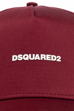 Dsquared2 BURGUNDY Baseball cap