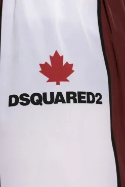Dsquared2 BURGUNDY Swim shorts