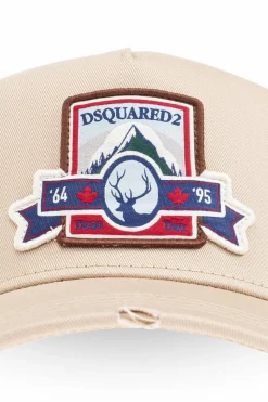 Dsquared2 cream Baseball cap